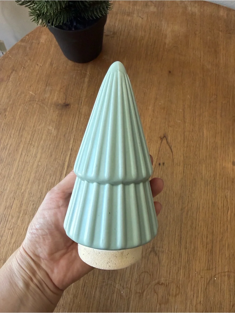 Target Ceramic Holiday Tree Trio in White, Light green and Navy